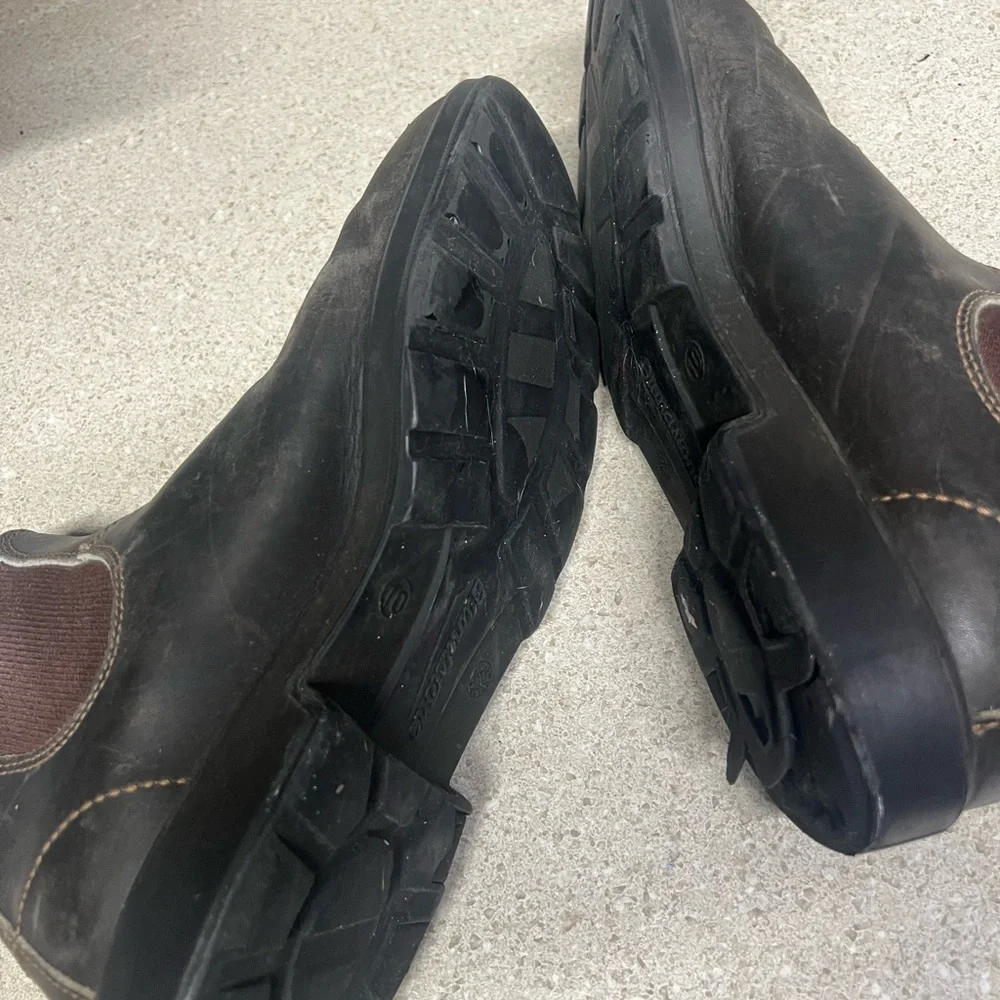 Blundstone Men's Dark Brown and Black Leather Boots - Picture 10 of 10